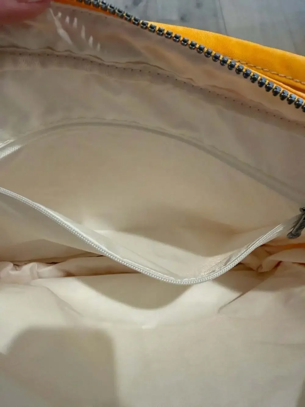 Kipling Bright Yellow Nylon Messenger Laptop Bag